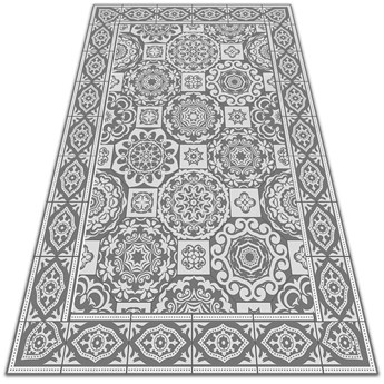 Modny uniwersalny dywan winylowy Grecka geometria 60x90 cm