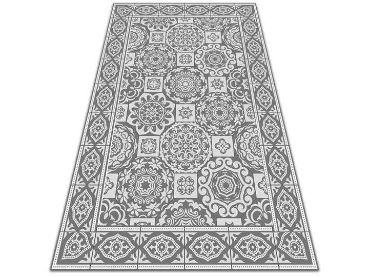 Modny uniwersalny dywan winylowy Grecka geometria 60x90 cm Syntetyk Poliester 80x120 cm Dywany Kategoria Dywany