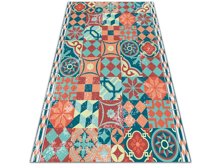 Modny winylowy dywan Portugalskie retro Dywany Kategoria Dywany 60x90 cm 80x120 cm Kolor Beżowy