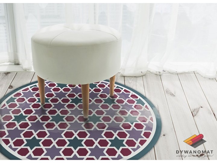 Dywan winylowy do domu geometryczne gwiazdki 90x90 cm 50x50 cm 100x100 cm 60x60 cm Dywany Syntetyk 80x80 cm Poliester 70x70 cm Kategoria Dywany