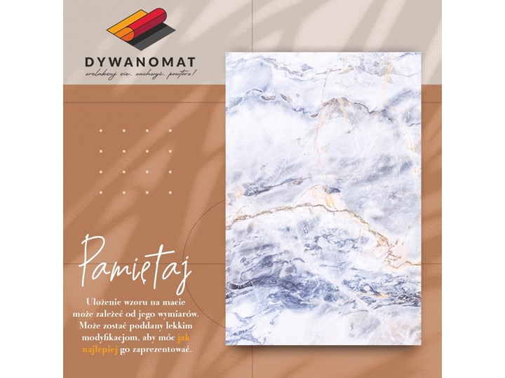Winylowy dywan Marmur złote pęknięcia 60x90 cm 80x120 cm Dywany Kategoria Dywany
