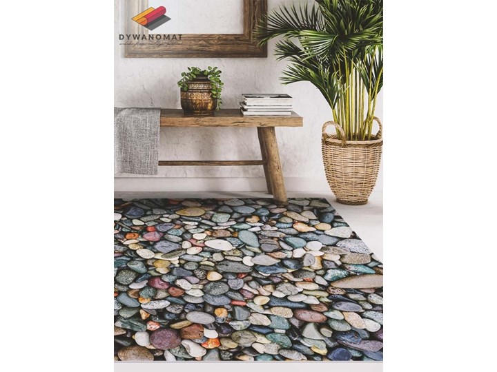 Wewnętrzny dywan winylowy Kamienie 60x90 cm 80x120 cm Dywany Kategoria Dywany