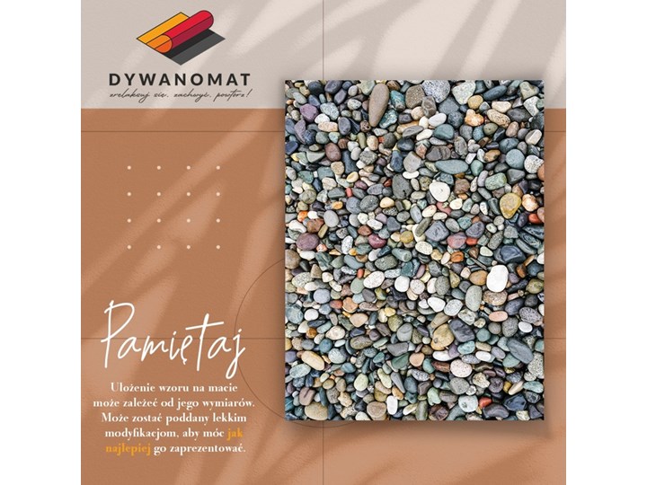 Wewnętrzny dywan winylowy Kamienie Syntetyk 80x120 cm 60x90 cm Poliester Dywany Kategoria Dywany