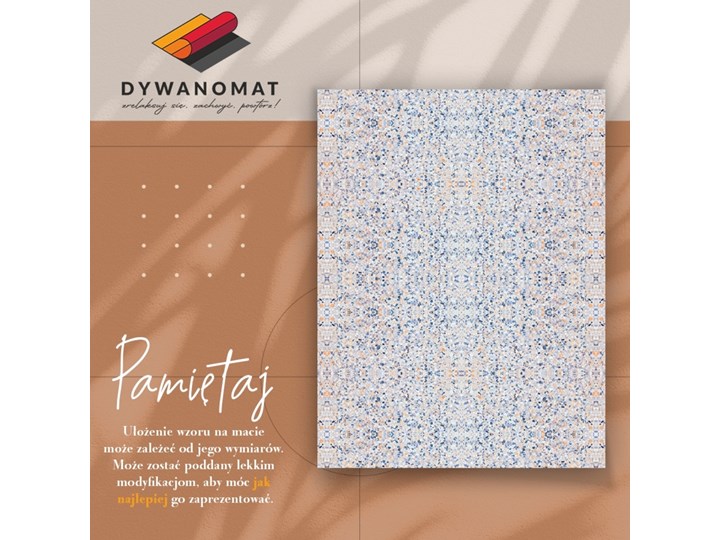 Modny uniwersalny dywan winylowy Wzorzysty marmur 60x90 cm Dywany 80x120 cm Syntetyk Kategoria Dywany