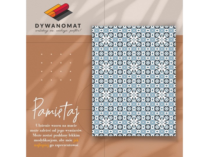 Modny winylowy dywan Portugalskie kafle Dywany 60x90 cm 80x120 cm Kategoria Dywany