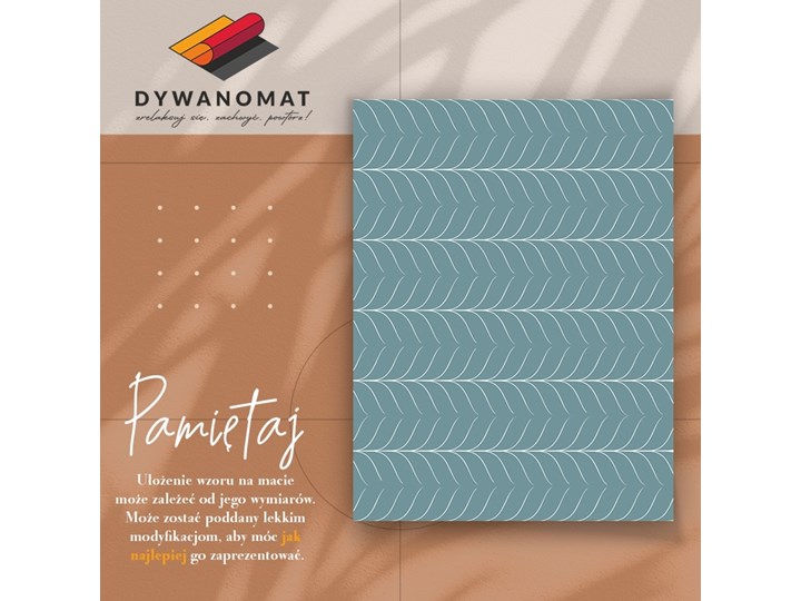 Modny dywan winylowy Abstrakcyjny kształt Dywany 80x120 cm Syntetyk 60x90 cm Poliester Kategoria Dywany