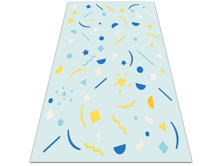 Modny dywan winylowy Abstrakcyjna piniata 60x90 cm Dywany 80x120 cm Kategoria Dywany