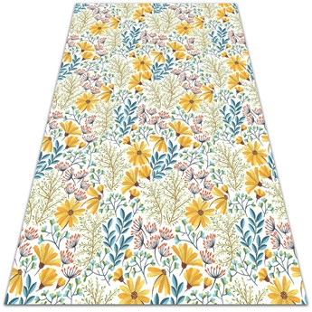 Modny uniwersalny dywan winylowy Wiosenne kwiatki 60x90 cm