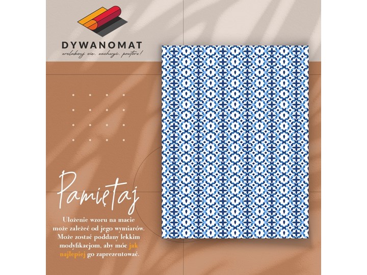 Uniwersalny dywan winylowy Portugalskie wzorki Dywany Syntetyk 60x90 cm 80x120 cm Kategoria Dywany Poliester Kolor