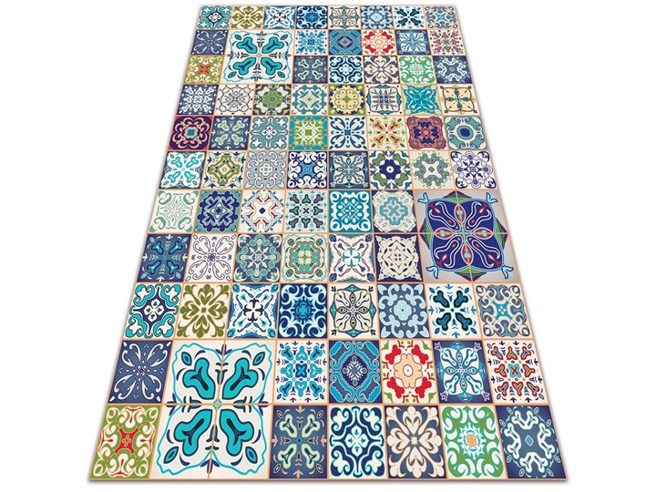 Modny uniwersalny dywan winylowy Portugalski wzór 80x120 cm Dywany 60x90 cm Pomieszczenie Przedpokój