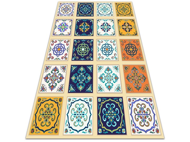 Dywan winylowy do domu Greckie kafelki 60x90 cm