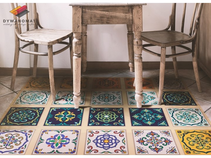 Dywan winylowy do domu Greckie kafelki 80x120 cm Dywany 60x90 cm Kategoria Dywany