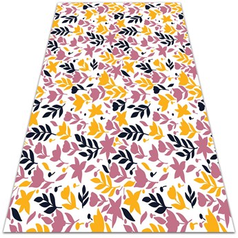 Modny dywan winylowy Abstrakcyjne kwiatuszki 60x90 cm