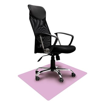 Samoprzylepna mata ochronna pod krzesło podkładka 70x100cm - Różowa