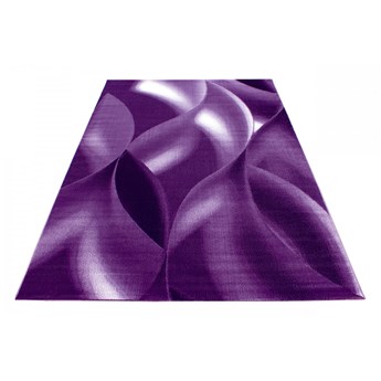 Dywan nowoczesny Plus wstęgi fioletowy 80 cm x 150 cm