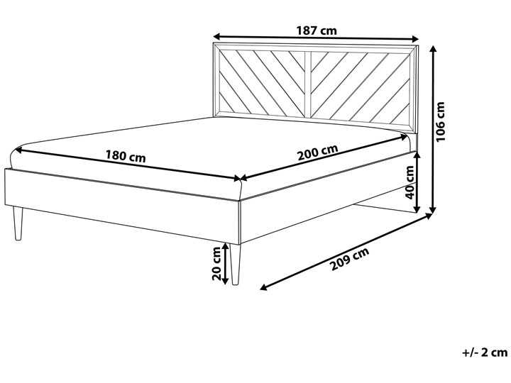 Łóżko LED ze stelażem ciemne drewno 180 x 200 cm wysokie wezgłowie kolorowe oświetlenie rustykalny design ramy Kategoria Łóżka do sypialni Łóżko drewniane Kolor Brązowy