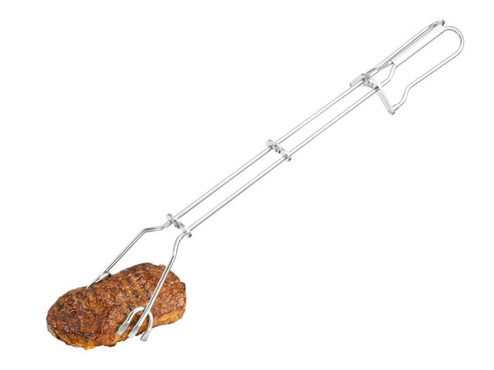 Szczypce BBQ Szczypce do grilla Kolor Szary