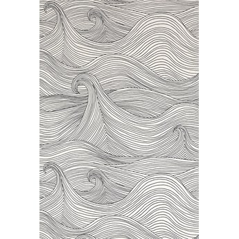 Tapeta Abigail Edwards Seascape Winter biała fale