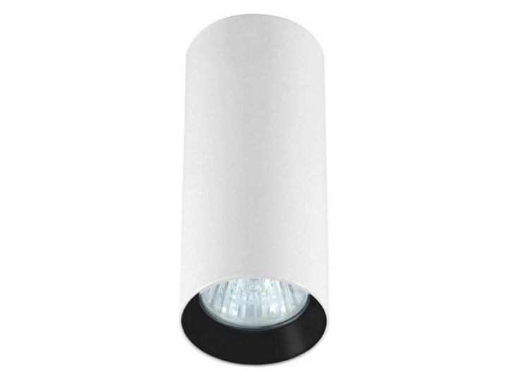 Lampa Manacor oczko białe z czarnym ringiem 17 cm Oprawa biurowa Oprawa stropowa Kolor Biały