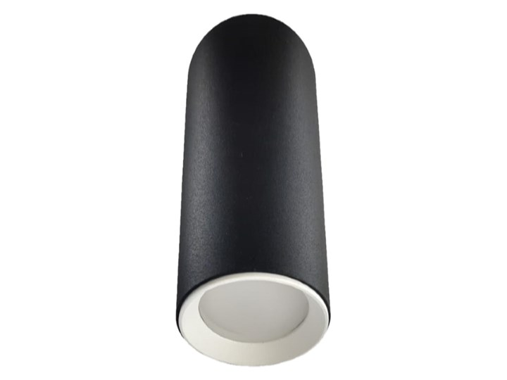 Lampa Manacor oczko czarne z białym ringiem 17 cm Oprawa biurowa Oprawa stropowa Kolor Czarny