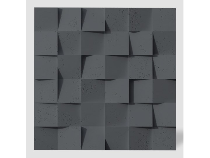 60x60x3 cm VT - PB15 (B15 czarny) COCO - panel dekor 3D beton architektoniczny Kategoria Panele 3D
