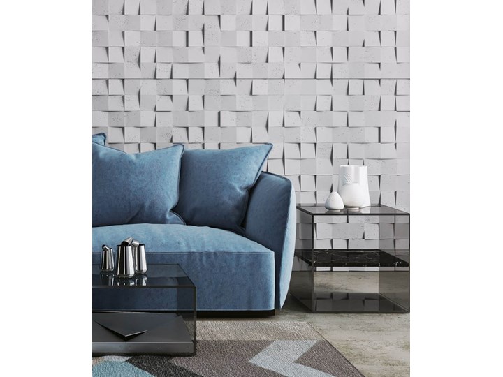 60x60x3 cm VT - PB15 (B8 antracyt) COCO - panel dekor 3D beton architektoniczny Kategoria Panele 3D