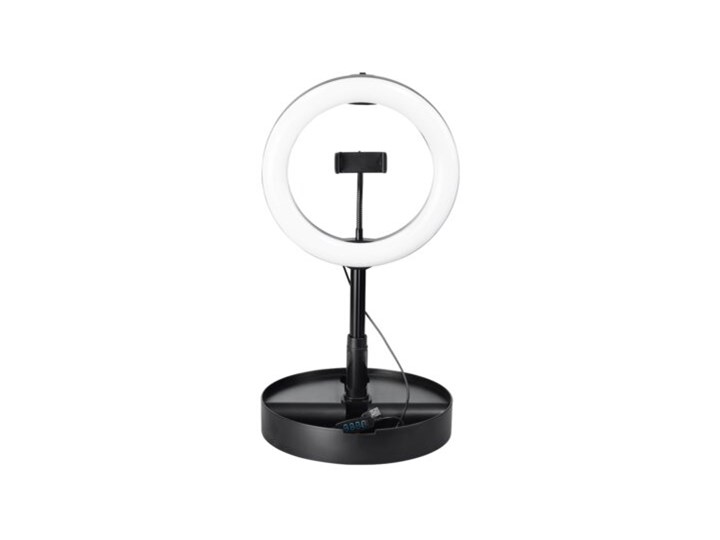 Lampa pierścieniowa HAMA LED-RL SpotLight FoldUp 102 Set Kategoria Lampy stołowe Kolor Czarny