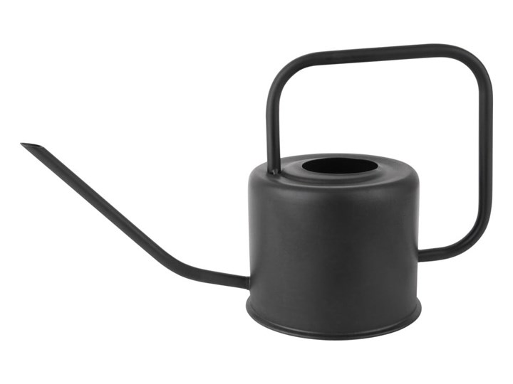 Czarna metalowa konewka PT LIVING Cap, wys. 18 cm Kategoria Konewki Kolor Brązowy
