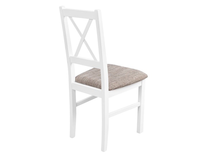 Zestaw do Kuchni Jadalni Stół 110x60 Szerokość 60 cm Wysokość 48 cm Długość 110 cm Drewno Płyta MDF Wysokość 76 cm Długość 40 cm Tworzywo sztuczne Kolor Biały