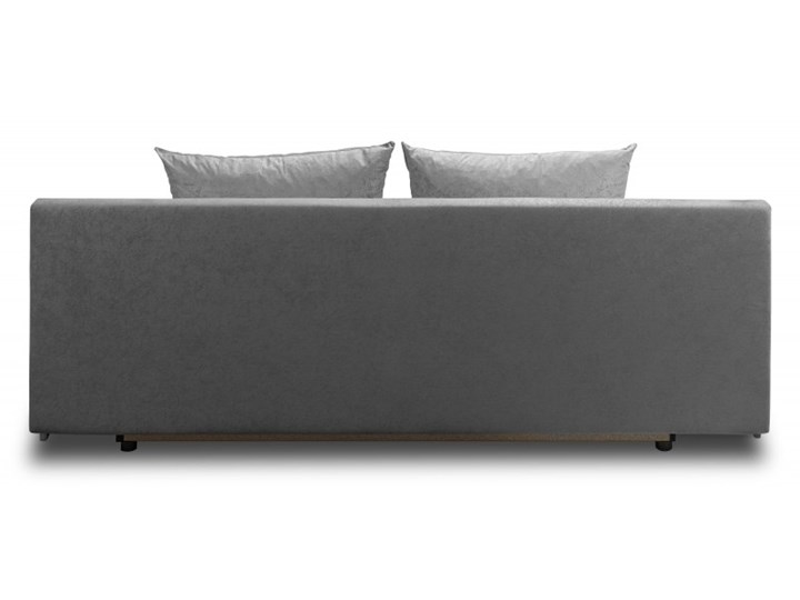 Kanapa z Funkcją Spania BS10 Szary Boki Bez boków Głębokość 78 cm Szerokość 190 cm Stała konstrukcja Styl Minimalistyczny