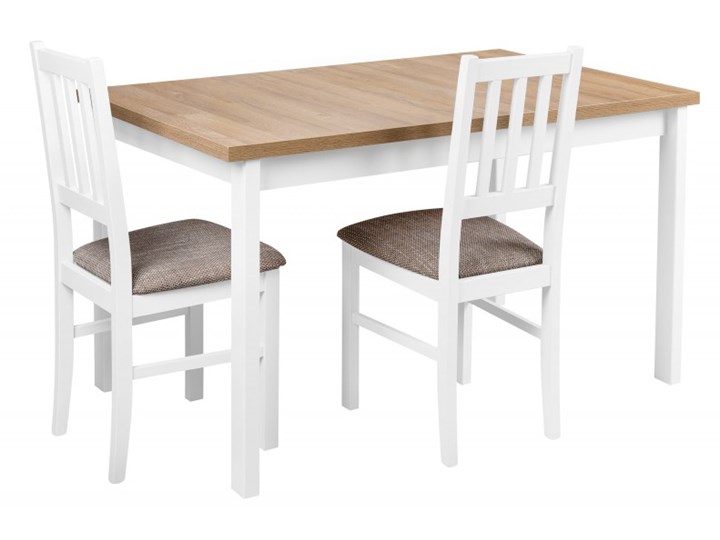 Zestaw do Kuchni Jadalni Stół 120x70 Drewno Wysokość 76 cm Tworzywo sztuczne Długość 40 cm Szerokość 70 cm Długość 120 cm Płyta MDF Wysokość 48 cm Kategoria Stoły kuchenne