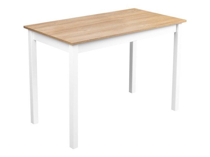 Zestaw do Kuchni Jadalni Stół 110x60 Drewno Szerokość 60 cm Wysokość 76 cm Płyta MDF Długość 110 cm Tworzywo sztuczne Długość 40 cm Wysokość 48 cm Rozkładanie