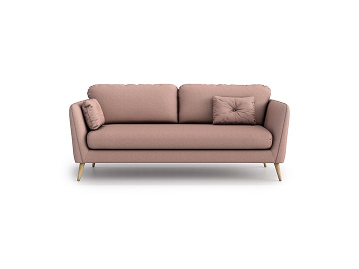 Sofa Clara 3-osobowa, Marshmallow Szerokość 210 cm Głębokość 88 cm Materiał obicia Tkanina