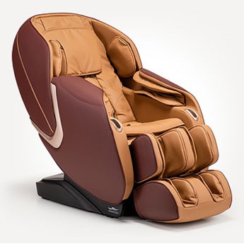 Fotel masujący Massaggio Eccellente 2 PRO (karmel-mahoń)