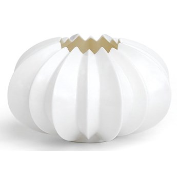 Biały porcelanowy świecznik Kähler Design Stella, ⌀ 13,5 cm
