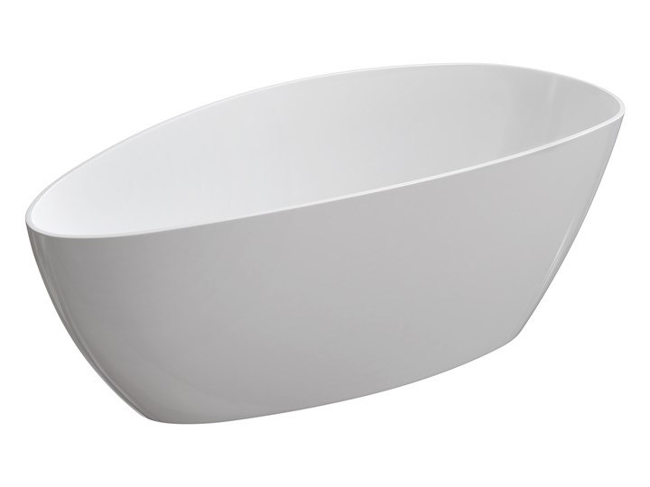 Barcelona Marble+ wanna wolnostojąca biały połysk 156 cm BARCELONA156BP Kategoria Wanny