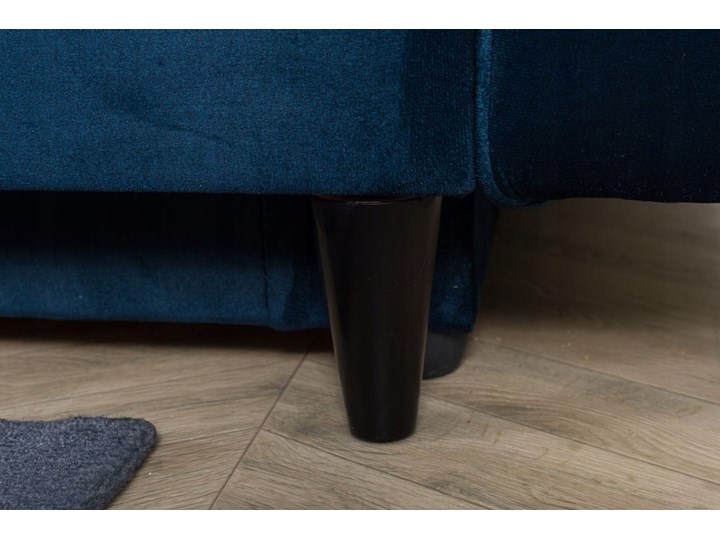 Sofa Rozkładana BRAVOS Funkcja Spania Pojemnik Granat Pomieszczenie Salon