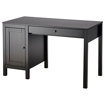 IKEA HEMNES Biurko, Czarnybrąz, 120x55 cm