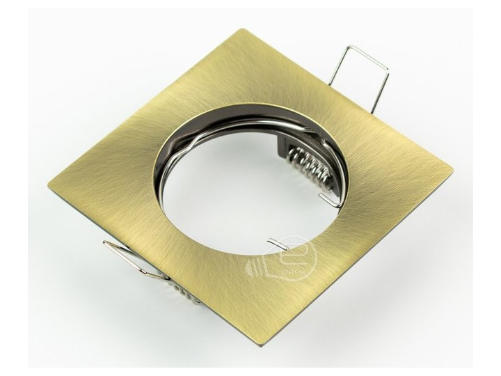 Punktowa oprawa sufitowa wpuszczana RAMI Brass IP20 kwadratowa mosiądz EDO777318 EDO Oprawa stropowa Oprawa wpuszczana Kwadratowe Kategoria Oprawy oświetleniowe