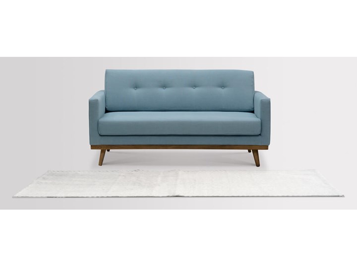 Sofa Klematisar 2-osobowa (Bawełna 63%, len 37% JASNOSZARY :len bawełna/jasnoszary) Styl Klasyczny Stała konstrukcja Głębokość 91 cm Szerokość 155 cm Funkcje Bez dodatkowych funkcji