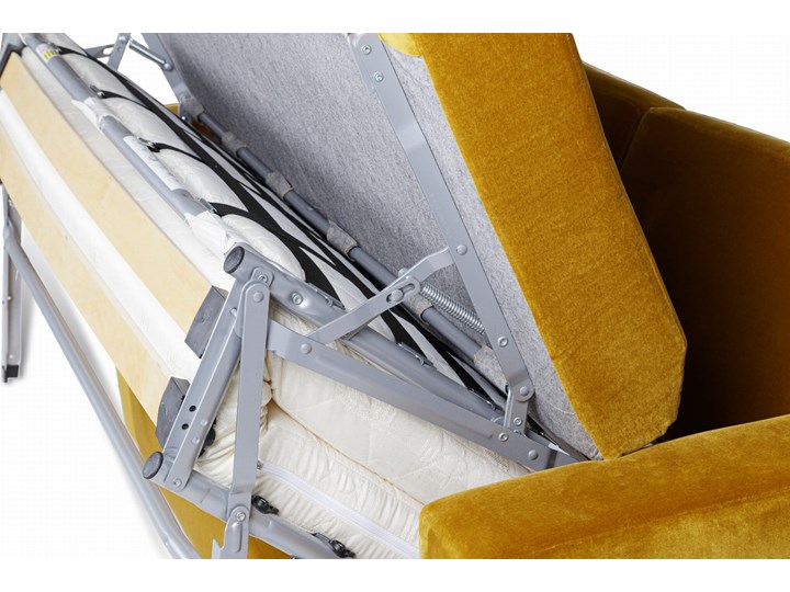 Sofa Narcisser 2-osobowa Welurowa z funkcją spania (Welur bawełna 100% CIEMNOZIELONY :welur/CIEMNOZIELONY) Pomieszczenie Salon Stała konstrukcja Materiał obicia Tkanina