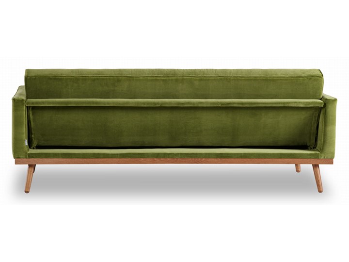 Sofa Klematisar 3-osobowa Welurowa z funkcją spania (Deluxe - welur łatwozmywalny PEACOCK :deluxe/PEACOCK) Głębokość 91 cm Stała konstrukcja Kategoria Sofy i kanapy