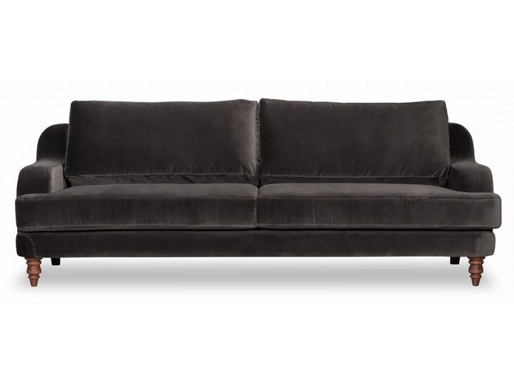 Sofa Mirar 3-osobowa welurowa (Welur bawełna 100% OLIWKOWY :welur/OLIWKOWY) Wielkość Dwuosobowa Stała konstrukcja Kolor Khaki