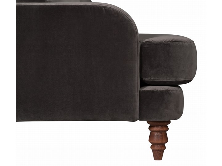Sofa Mirar 3-osobowa welurowa (Welur bawełna 100% OLIWKOWY :welur/OLIWKOWY) Stała konstrukcja Kategoria Sofy i kanapy