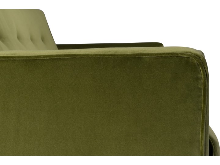 Sofa Klematisar 3-osobowa Welurowa z funkcją spania (Deluxe - welur łatwozmywalny PEACOCK :deluxe/PEACOCK) Głębokość 91 cm Stała konstrukcja Styl Nowoczesny Boki Z bokami