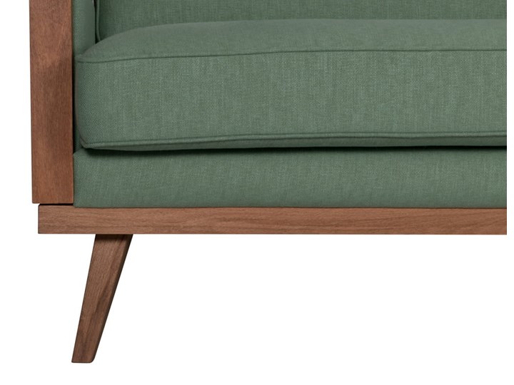 Sofa Orkidé 3-osobowa z funkcją spania (Colourwash Sand :colourwash/sand) Wersalka Głębokość 114 cm Materiał obicia Tkanina Boki Z bokami