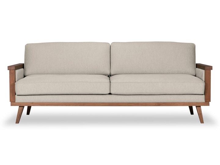 Sofa Orkidé 3-osobowa z funkcją spania (Colourwash Sand :colourwash/sand) Głębokość 114 cm Boki Z bokami Wersalka Styl Klasyczny