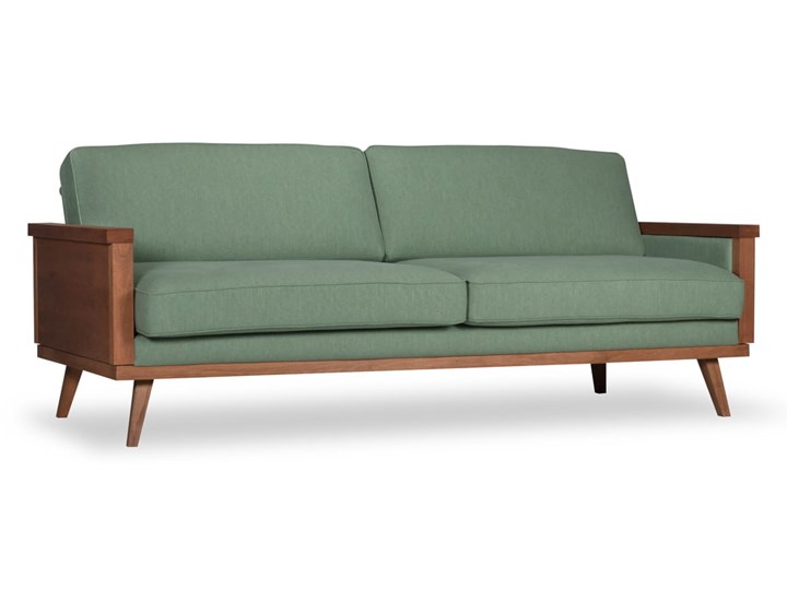 Sofa Orkidé 3-osobowa z funkcją spania (Colourwash Sand :colourwash/sand) Głębokość 114 cm Wersalka Styl Skandynawski