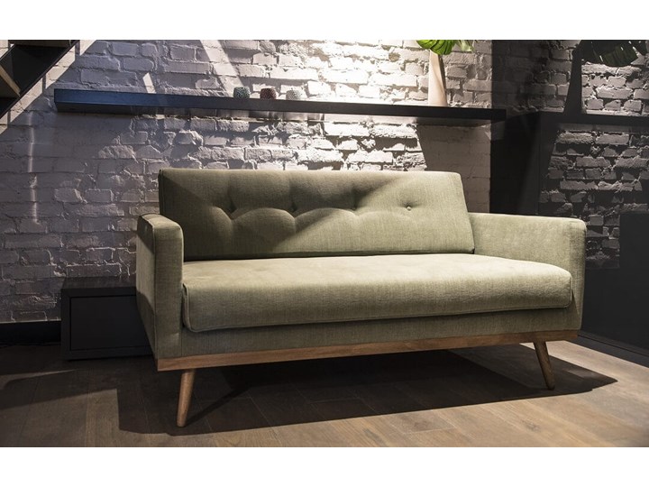 Sofa Klematisar 2-osobowa (Bawełna 63%, len 37% JASNOSZARY :len bawełna/jasnoszary) Szerokość 155 cm Stała konstrukcja Pomieszczenie Pokój nastolatka Głębokość 91 cm Styl Skandynawski