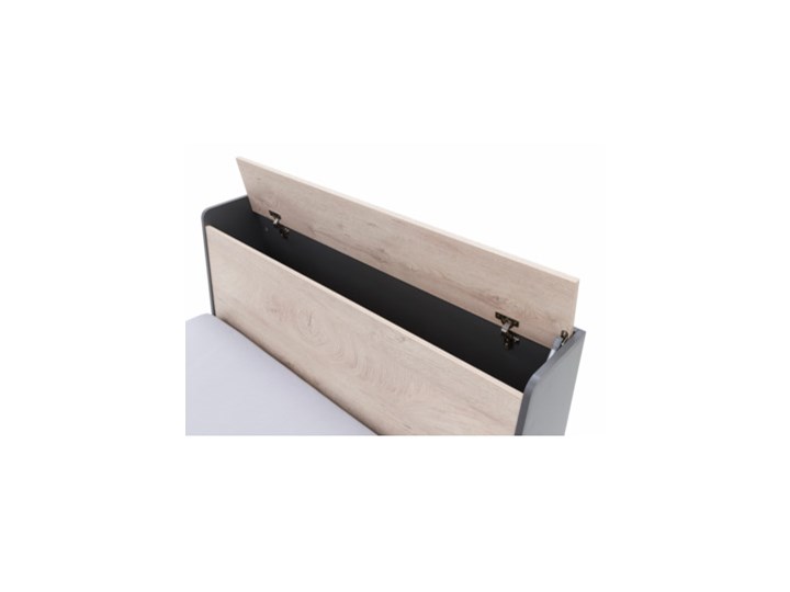 Salony Agata Łóżko DELTA 120 z szufladami i stelażem 120x200 Płyta MDF Płyta meblowa Tradycyjne Rozmiar materaca 120x200 cm Drewno Kategoria Łóżka dla dzieci